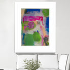 Spring is Sprung by Janet London on GIANT ART - pink abstract