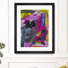 The Madness of Love by Janet London on GIANT ART - fluo pink abstract