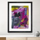 The Madness of Love by Janet London on GIANT ART - fluo pink abstract