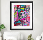 Art is Love by Janet London on GIANT ART - pink abstract