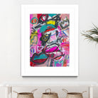 Art is Love by Janet London on GIANT ART - pink abstract