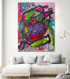 Love is Everything by Janet London on GIANT ART - red abstract