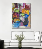 Landscape of Love by Janet London on GIANT ART - multi colours abstract