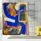 It All Leads Here by Janet London on GIANT ART - blue abstract