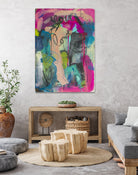 Love That Body by Janet London on GIANT ART - blue abstract