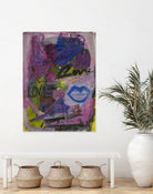 You and Me Forever by Janet London on GIANT ART - blue abstract