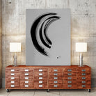 The Great Wave by Janet London on GIANT ART - black ink abstract