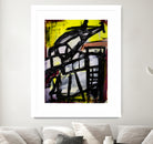 The Helicopter Comes Home by Janet London on GIANT ART - black abstract