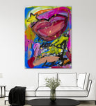 A Star is Born by Janet London on GIANT ART - pink abstract