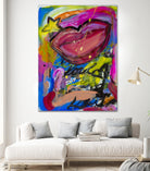 A Star is Born by Janet London on GIANT ART - pink abstract