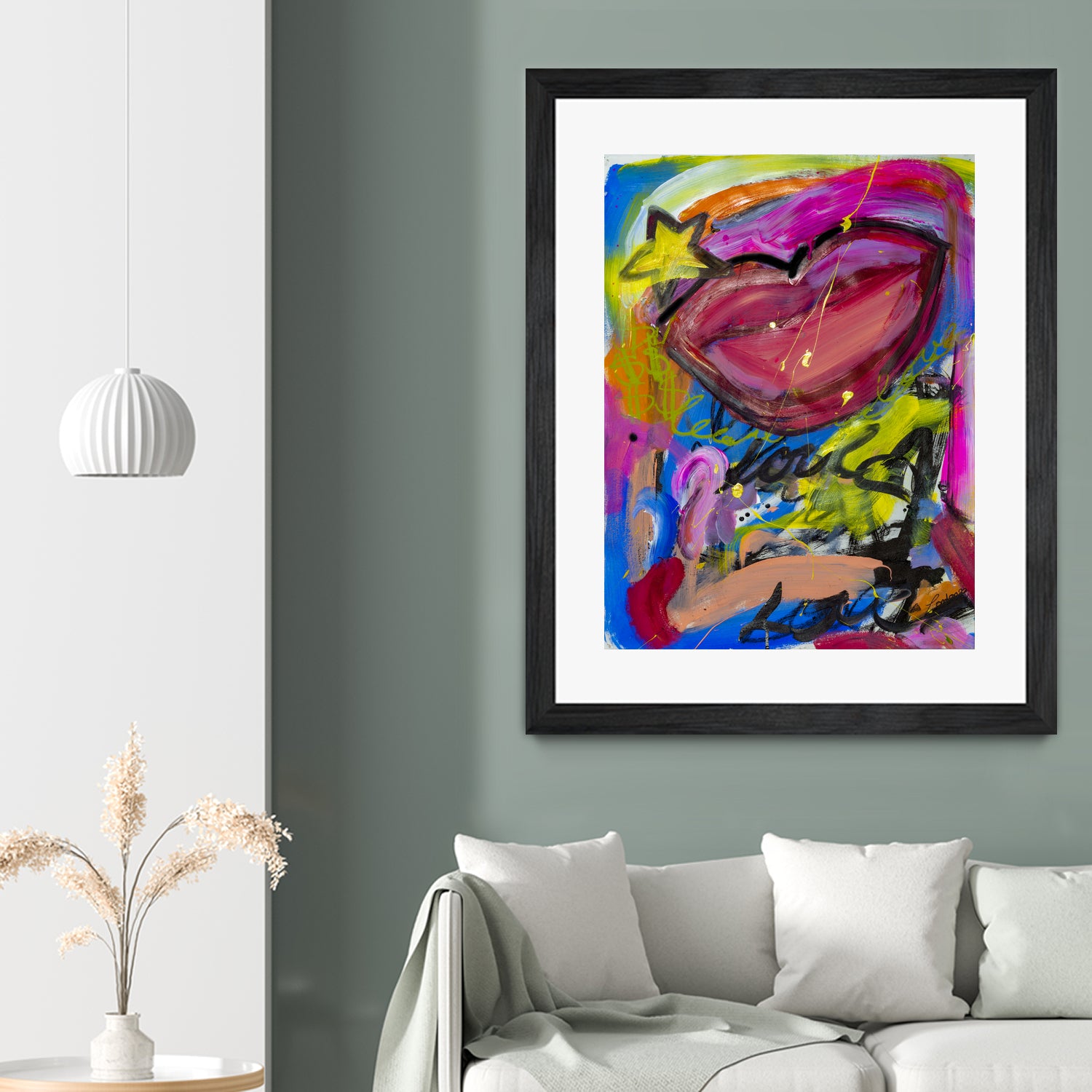 A Star is Born by Janet London on GIANT ART - pink abstract