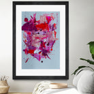 The Power of Pink by Janet London on GIANT ART - red abstract