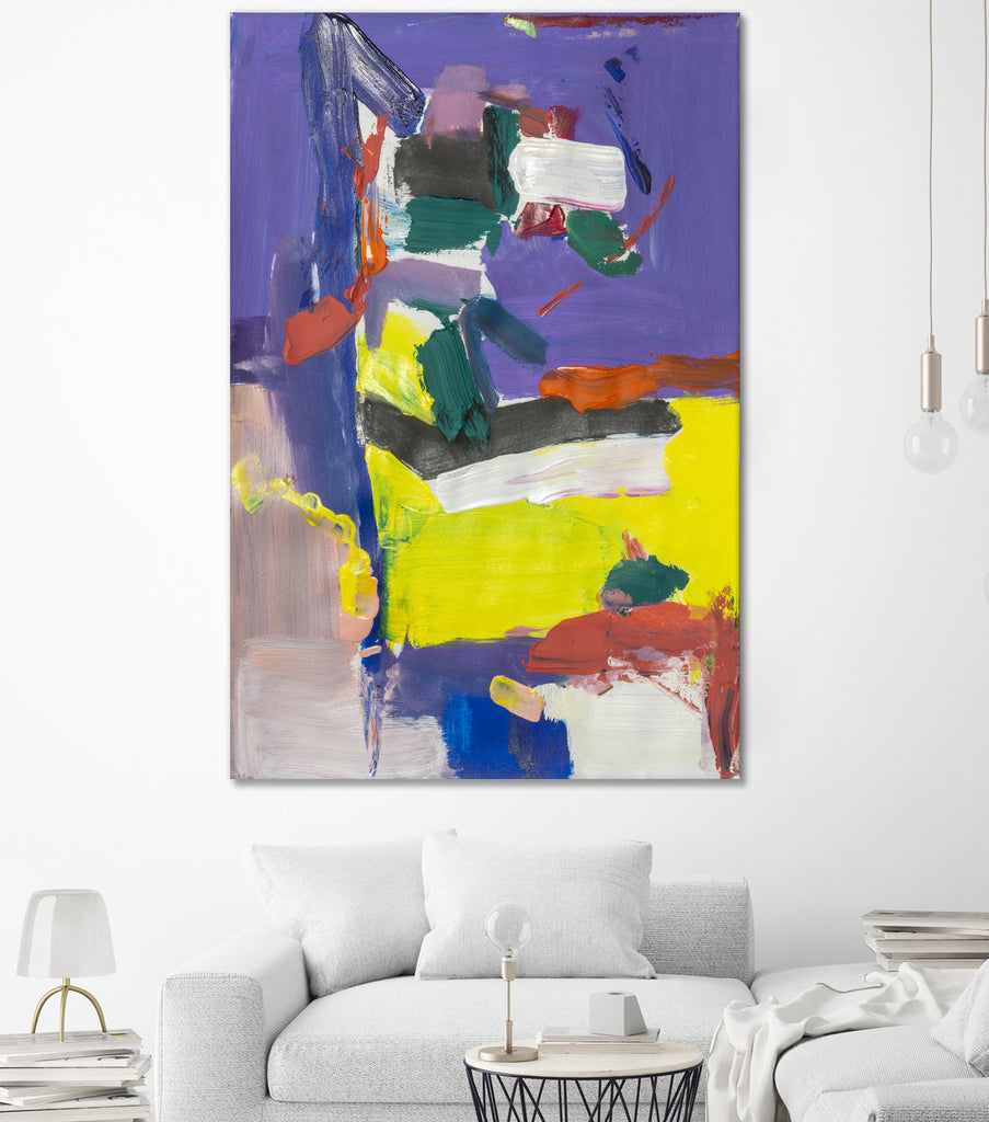 The Colour Fields by Janet London on GIANT ART - yellow abstract