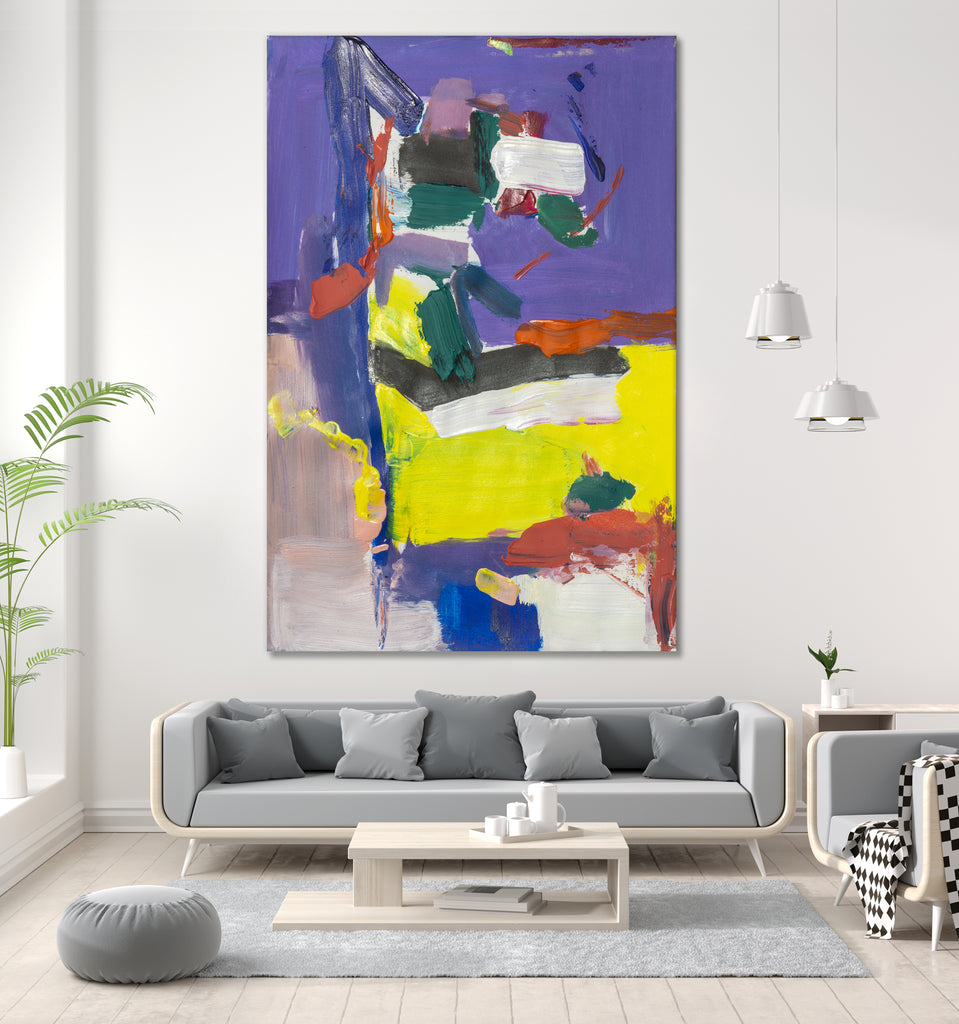 The Colour Fields by Janet London on GIANT ART - yellow abstract