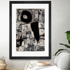 Ancient Shapes by Janet London on GIANT ART - black and white abstract