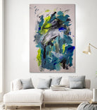 Electric Flow no 1 by Janet London on GIANT ART - fluo abstract