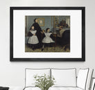 The Bellelli Family by Edgar Degas on GIANT ART - black figurative