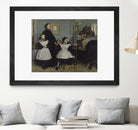 The Bellelli Family by Edgar Degas on GIANT ART - black figurative