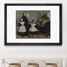 The Bellelli Family by Edgar Degas on GIANT ART - black figurative