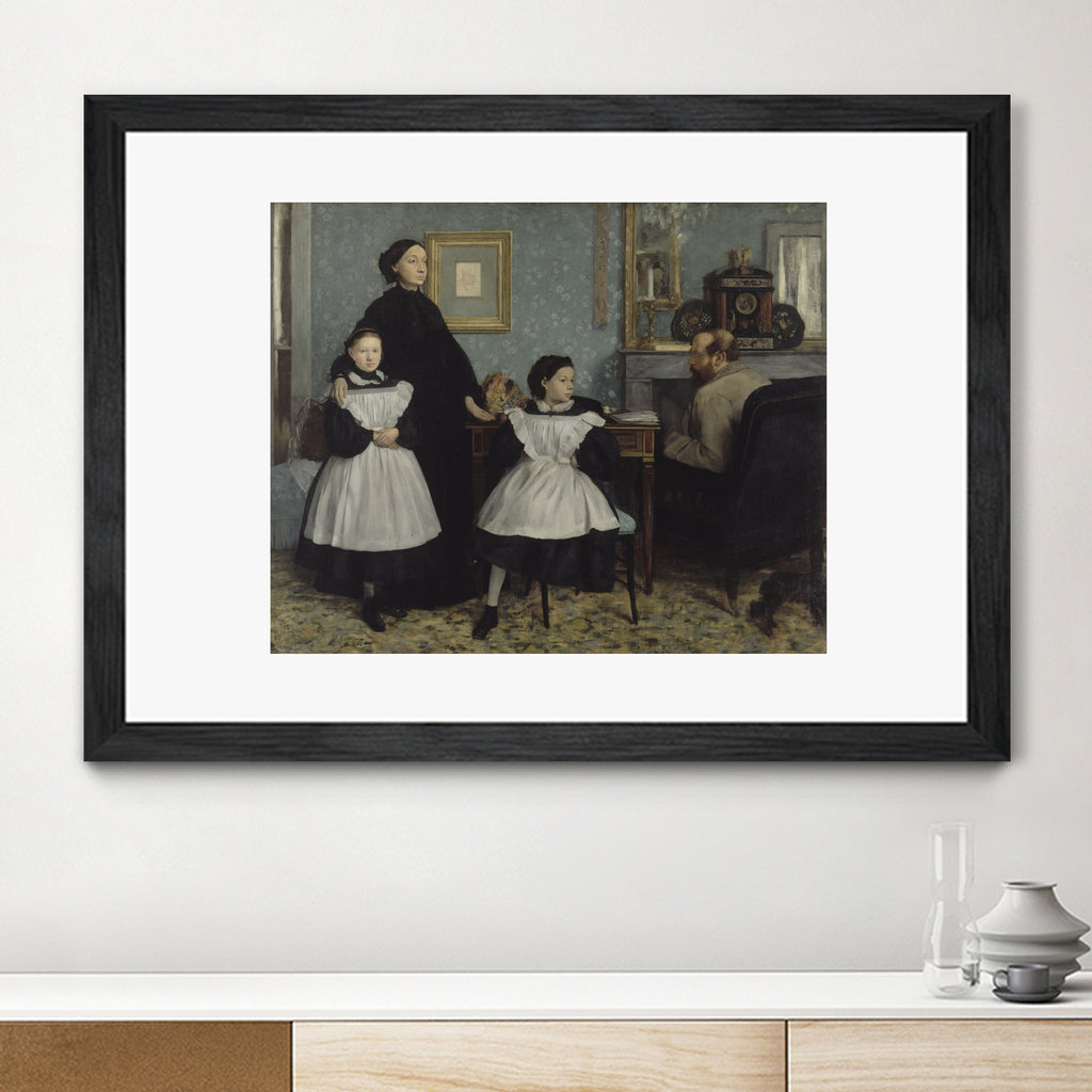 The Bellelli Family by Edgar Degas on GIANT ART - black figurative
