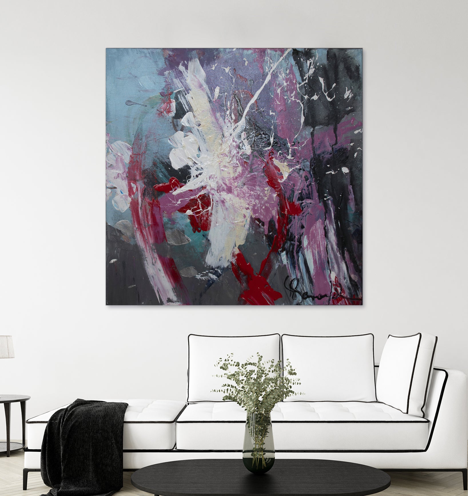 Climax by Doris Savard on GIANT ART - red