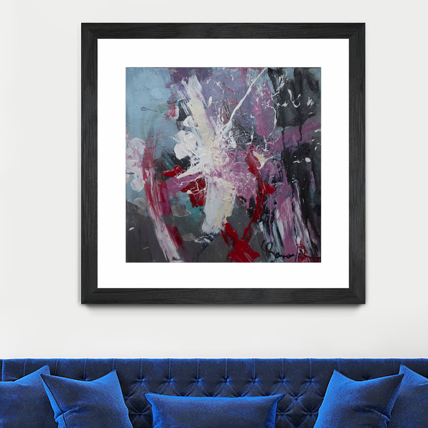 Climax by Doris Savard on GIANT ART - red