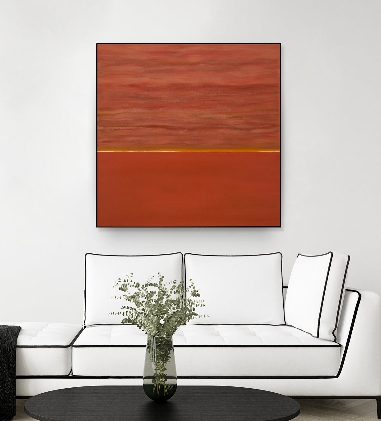 Hot abstract home by Diane Lambin on GIANT ART - orange abstract