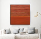 Hot abstract home by Diane Lambin on GIANT ART - orange abstract