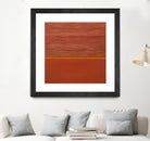 Hot abstract home by Diane Lambin on GIANT ART - orange abstract