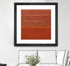 Hot abstract home by Diane Lambin on GIANT ART - orange abstract