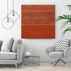 Hot abstract home by Diane Lambin on GIANT ART - orange abstract