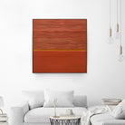 Hot abstract home by Diane Lambin on GIANT ART - orange abstract