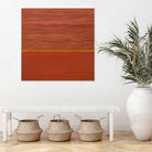 Hot abstract home by Diane Lambin on GIANT ART - orange abstract