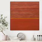 Hot abstract home by Diane Lambin on GIANT ART - orange abstract