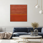 Hot abstract home by Diane Lambin on GIANT ART - orange abstract