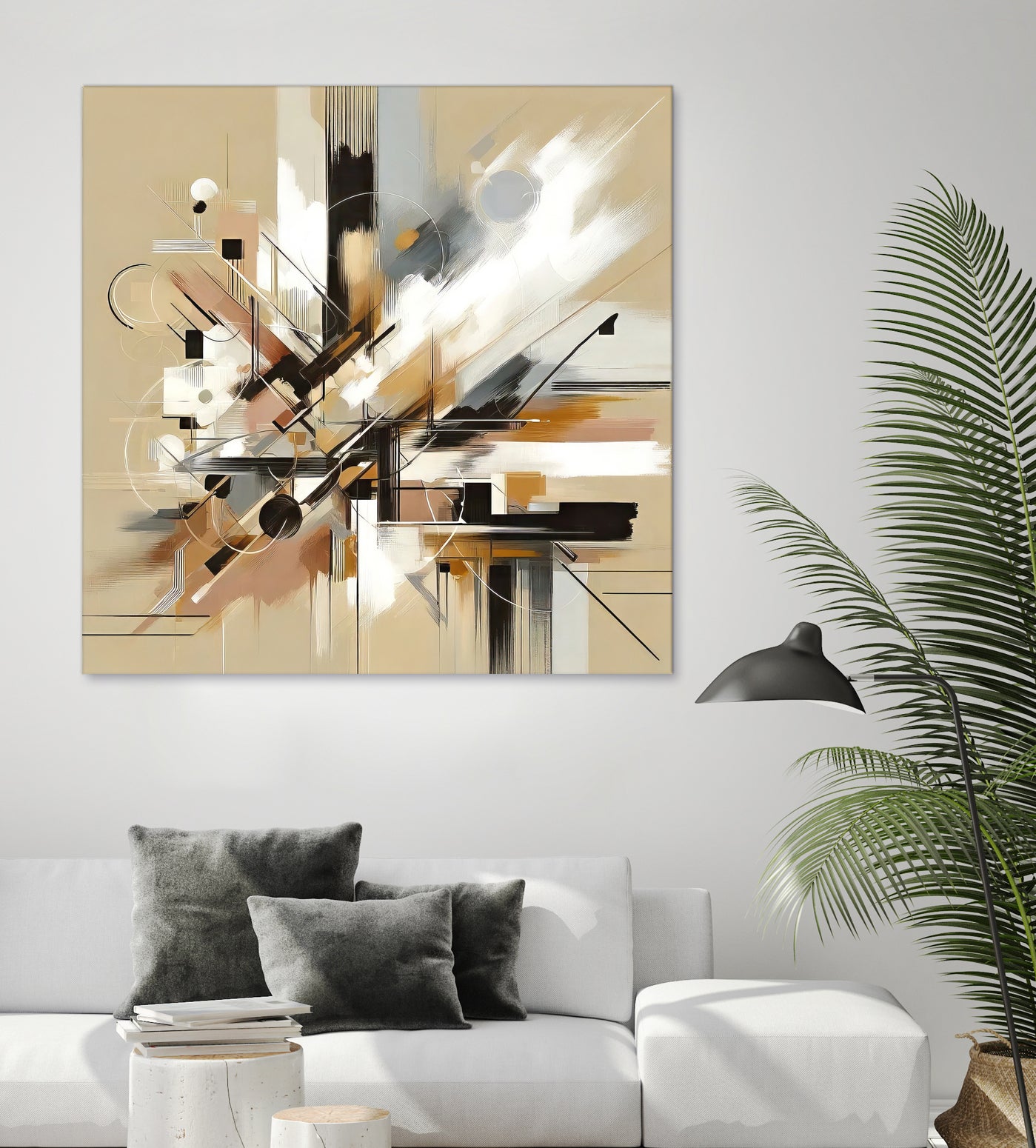 Chaotic Harmony by M Studio on GIANT ART - white