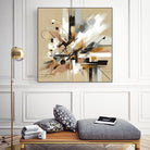 Chaotic Harmony by M Studio on GIANT ART - white