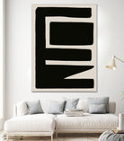 Essence of Line by Ixchel on GIANT ART - black shape