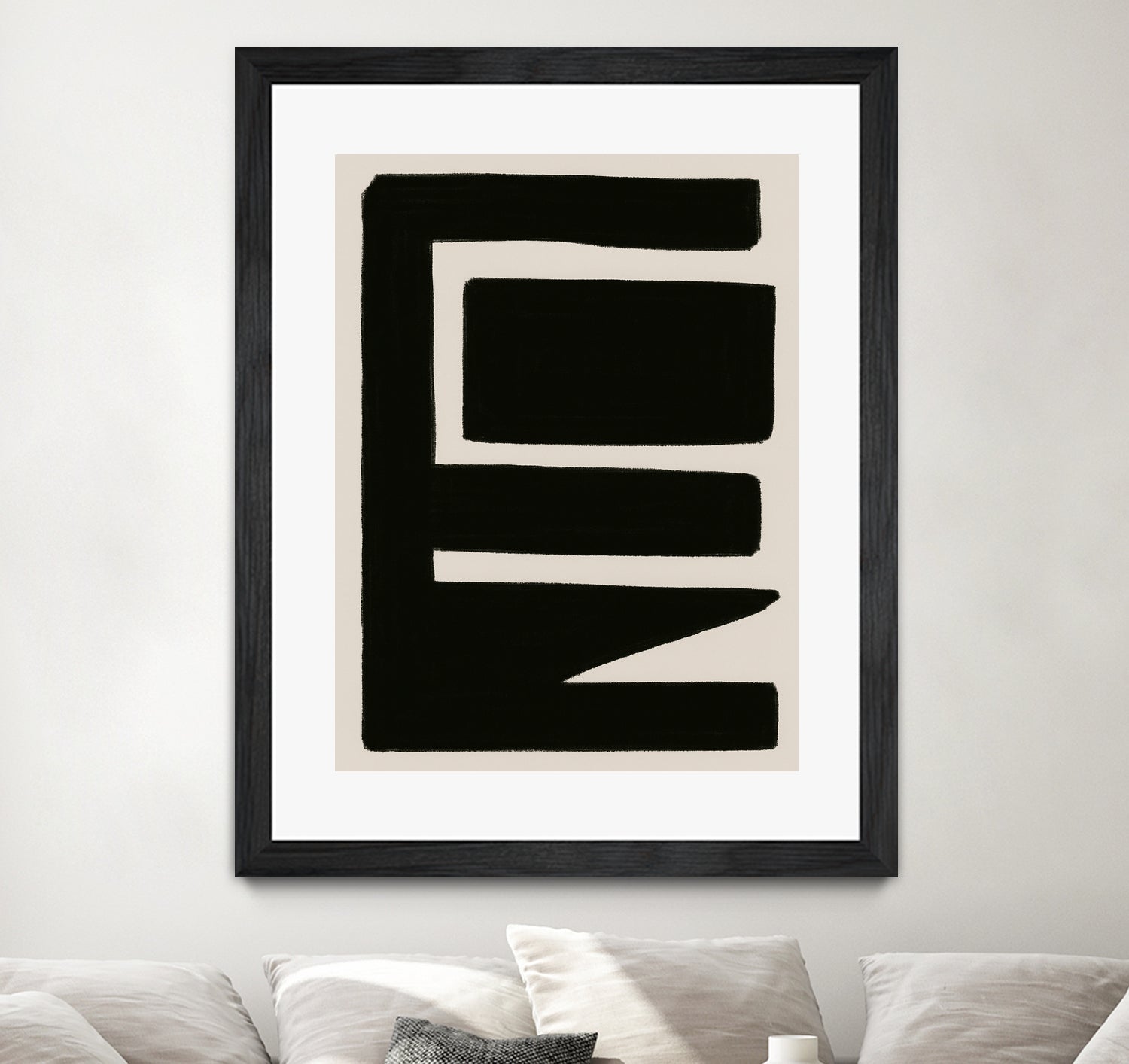 Essence of Line by Ixchel on GIANT ART - black shape
