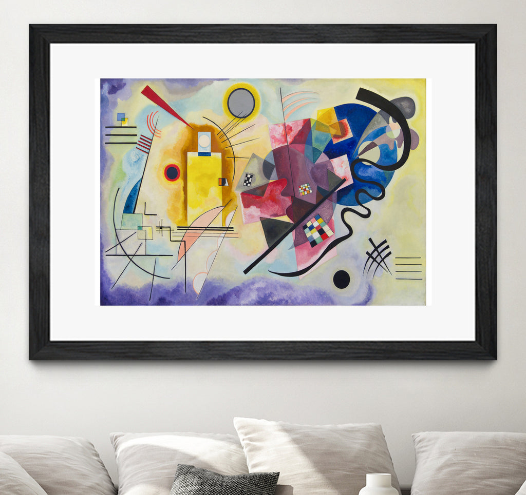 Yellow-Red-Blue, 1925 by Wassily Kandinsky on GIANT ART - red shape