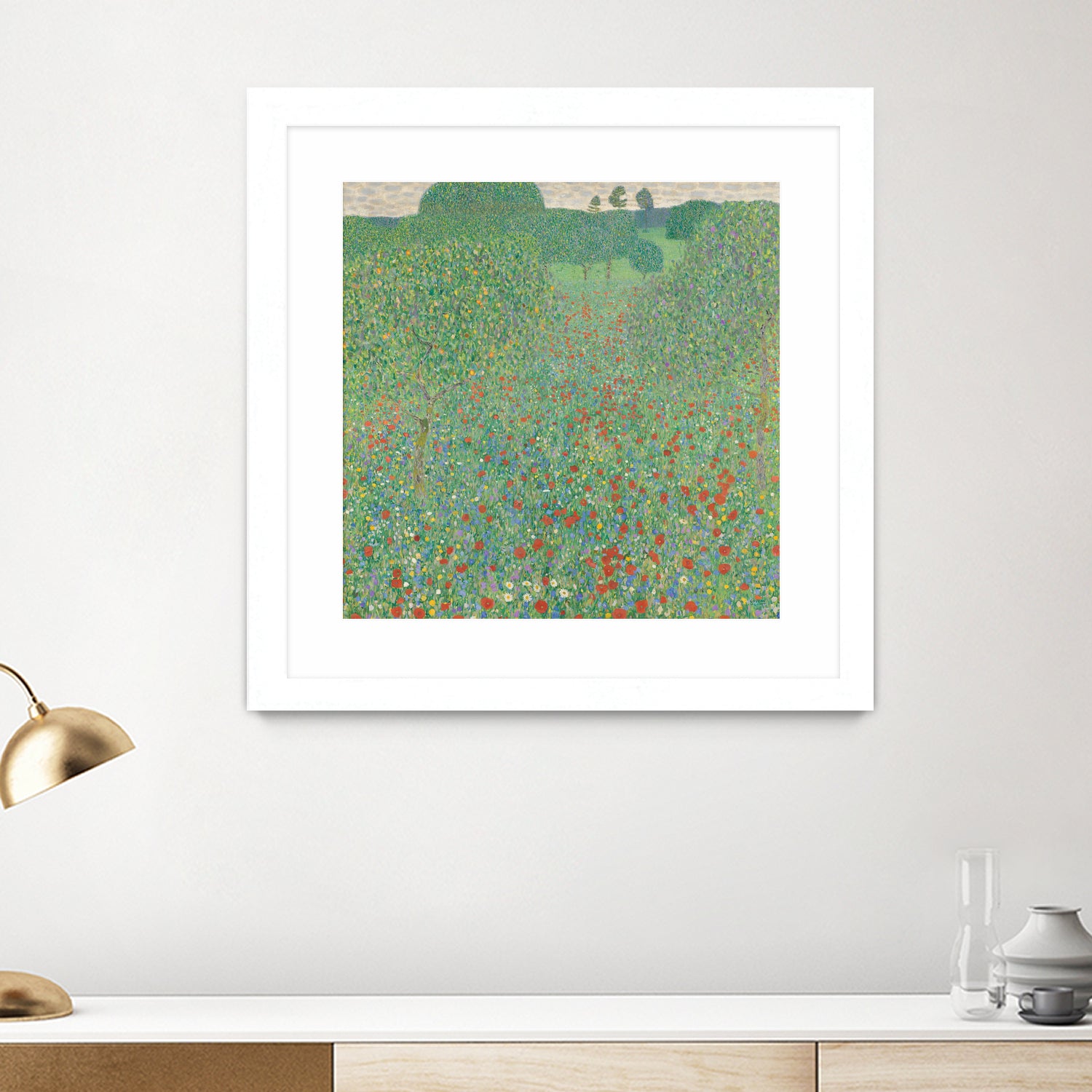  Blühender Mohn by Gustav Klimt on GIANT ART