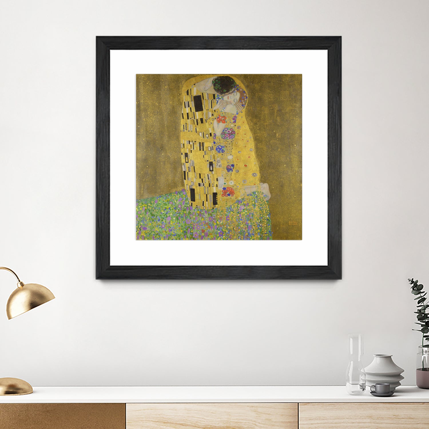 The Kiss by Gustave Klimt  on GIANT ART - museums