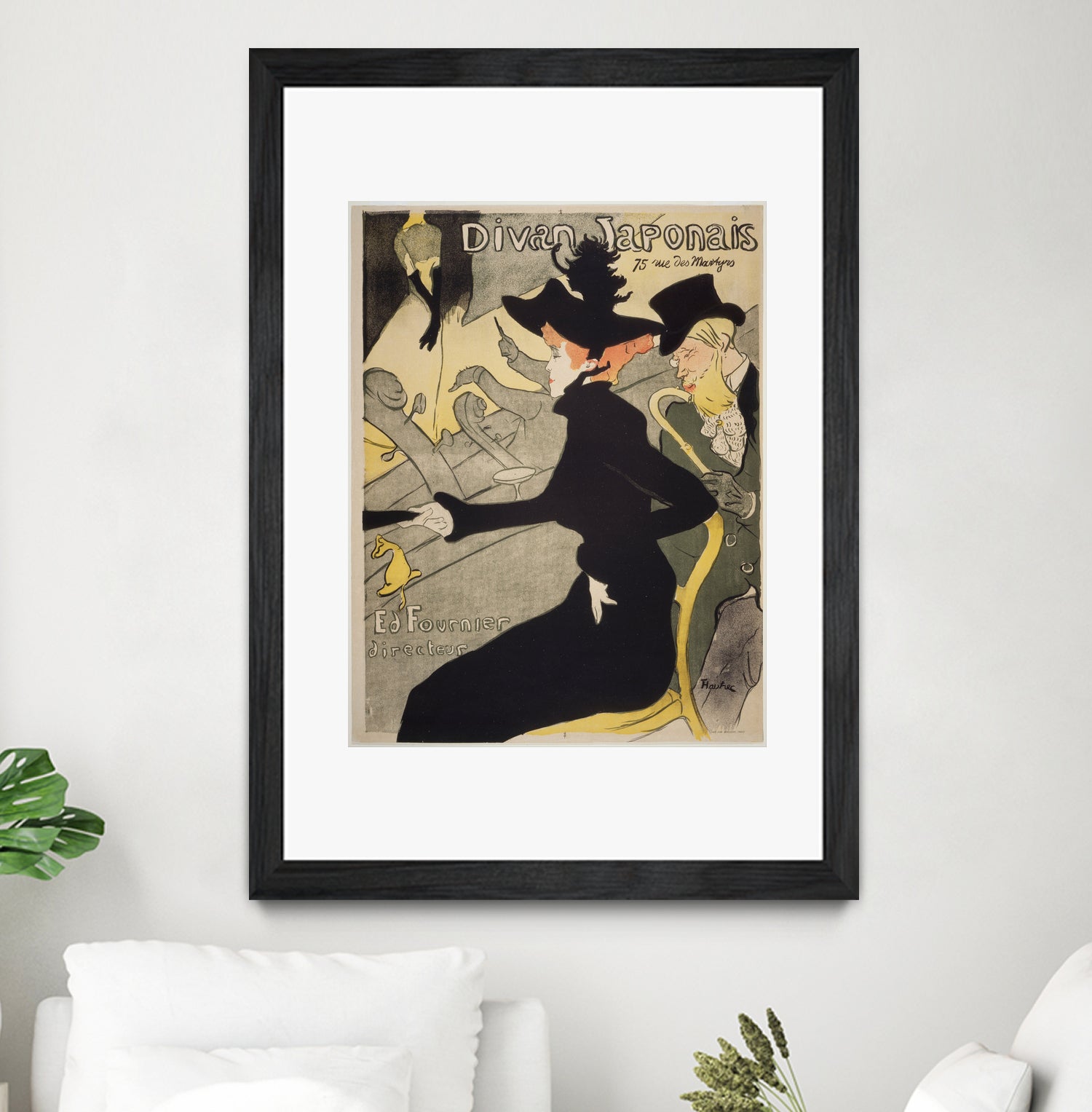 Divan Japonais by Henri de Toulouse Lautrec on GIANT ART - museums