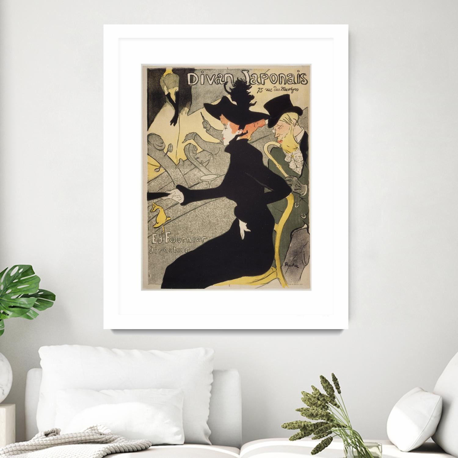 Divan Japonais by Henri de Toulouse Lautrec on GIANT ART