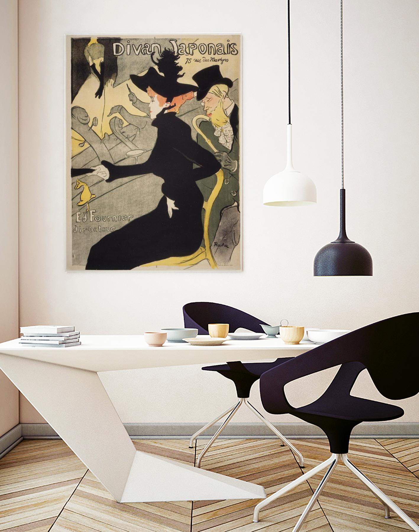 Divan Japonais by Henri de Toulouse Lautrec on GIANT ART