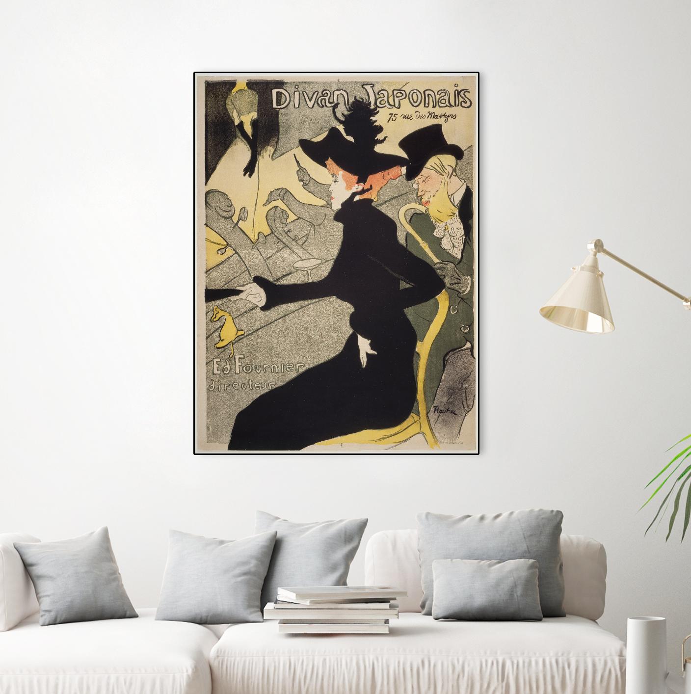 Divan Japonais by Henri de Toulouse Lautrec on GIANT ART