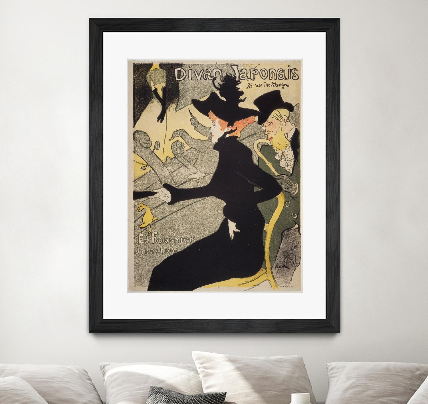 Divan Japonais by Henri de Toulouse Lautrec on GIANT ART