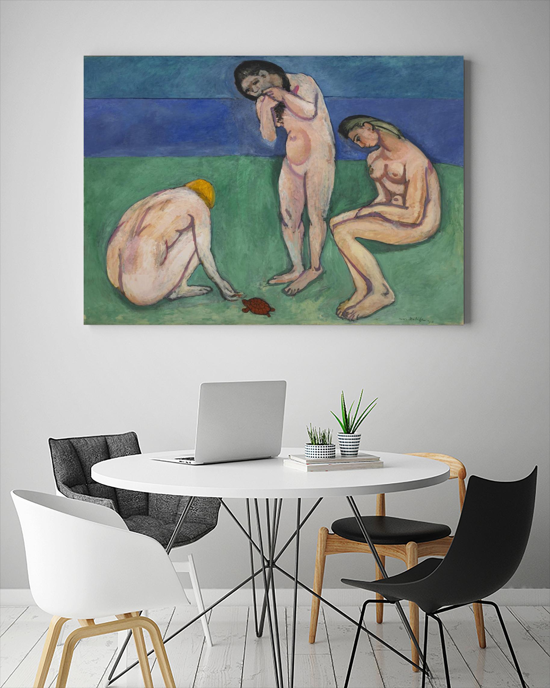 Bathers with Turtle, 1907 by Henri Matisse on GIANT ART - masters 