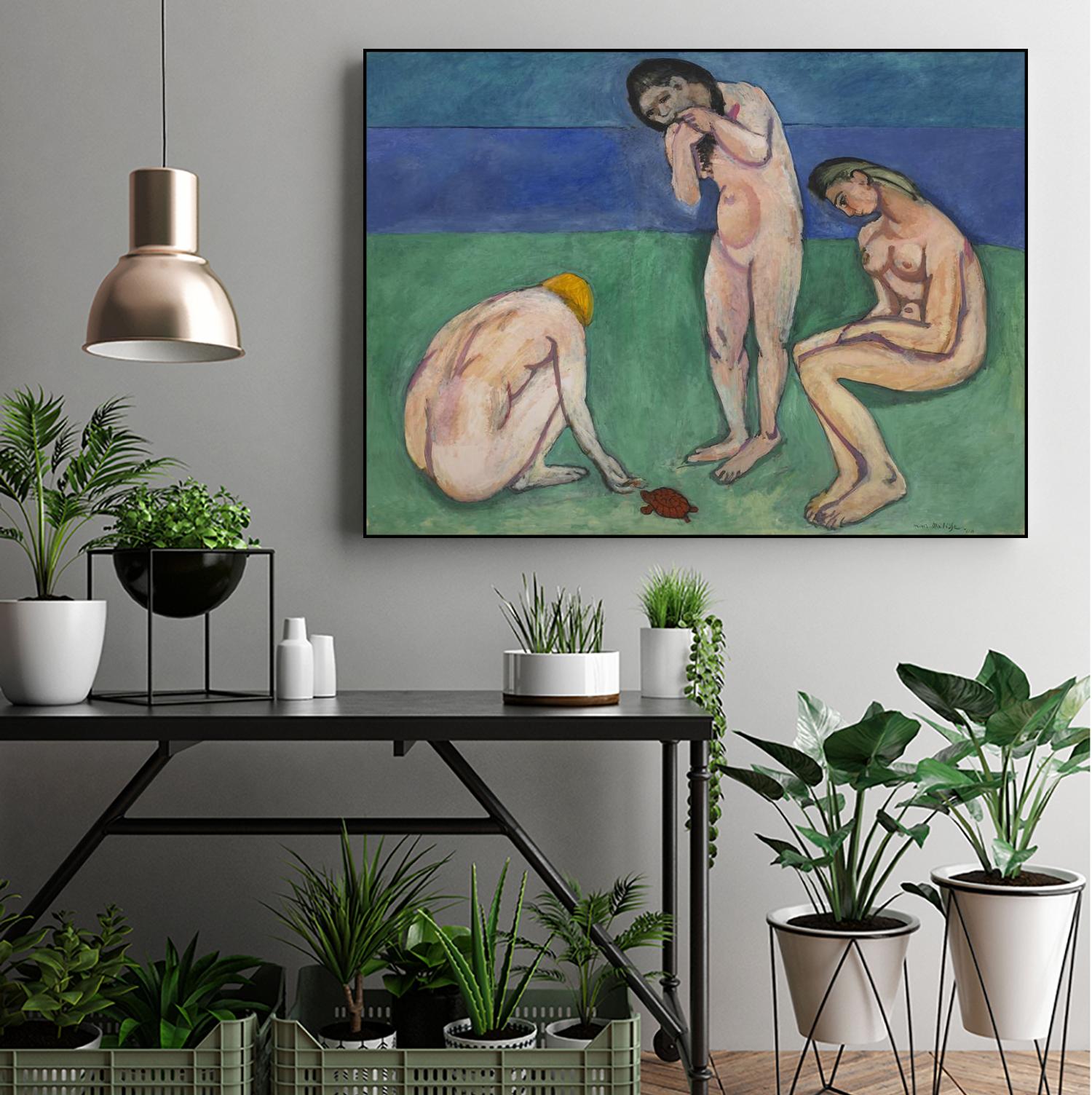 Bathers with Turtle, 1907 by Henri Matisse on GIANT ART - masters 