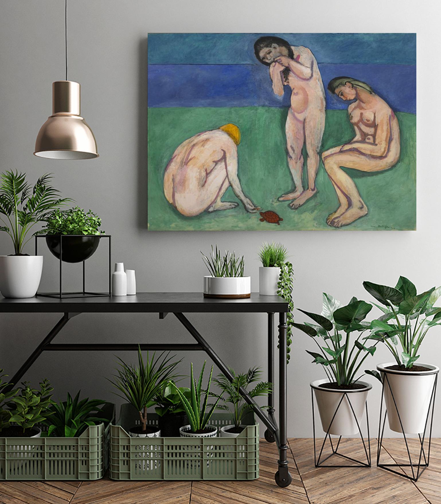 Bathers with Turtle, 1907 by Henri Matisse on GIANT ART - masters 